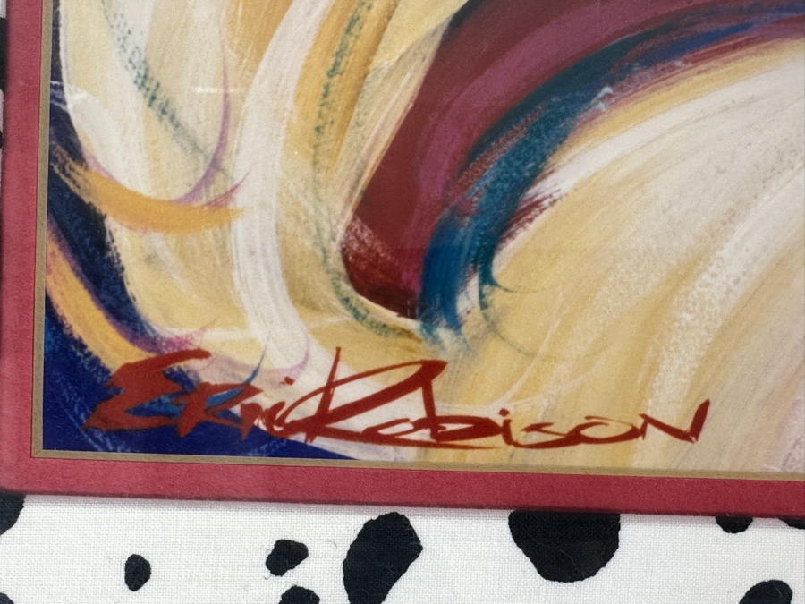 101 Dalmations (Cruella De Vil) By Eric Robison From The 1996 Disney Gallery Special Artist Event 19.5 X 13.5 Framed 27 X 21 [Photo 6]