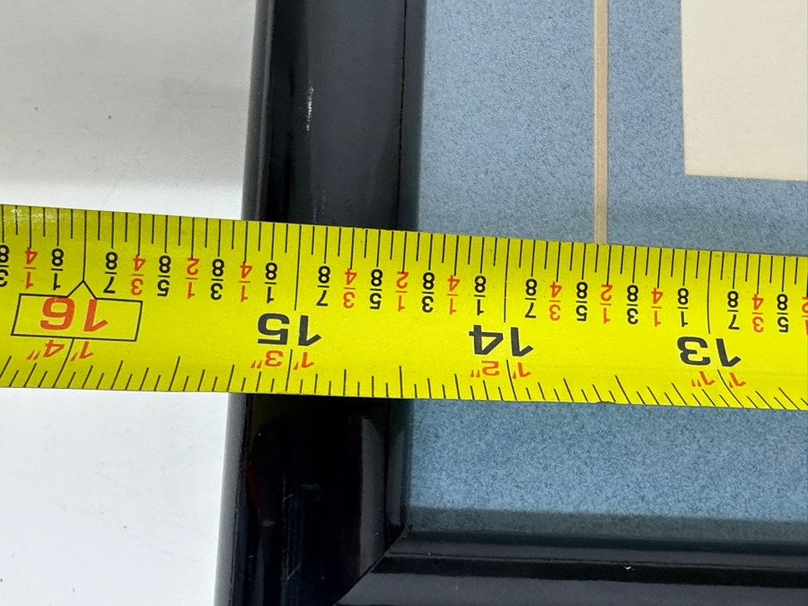 Walt Disney 'Self Portrait' In The Style Of Norman Rockwell By Charles Boyer 10.5 X 14 Framed 15 X 19 [Photo 7]