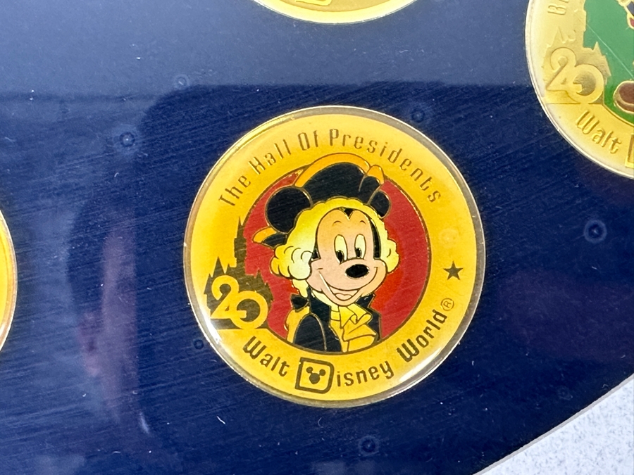 Walt Disney World Pin Set 1991 Commemorating The 20th Anniversary Of Walt Disney World 15 X 12 [Photo 9]