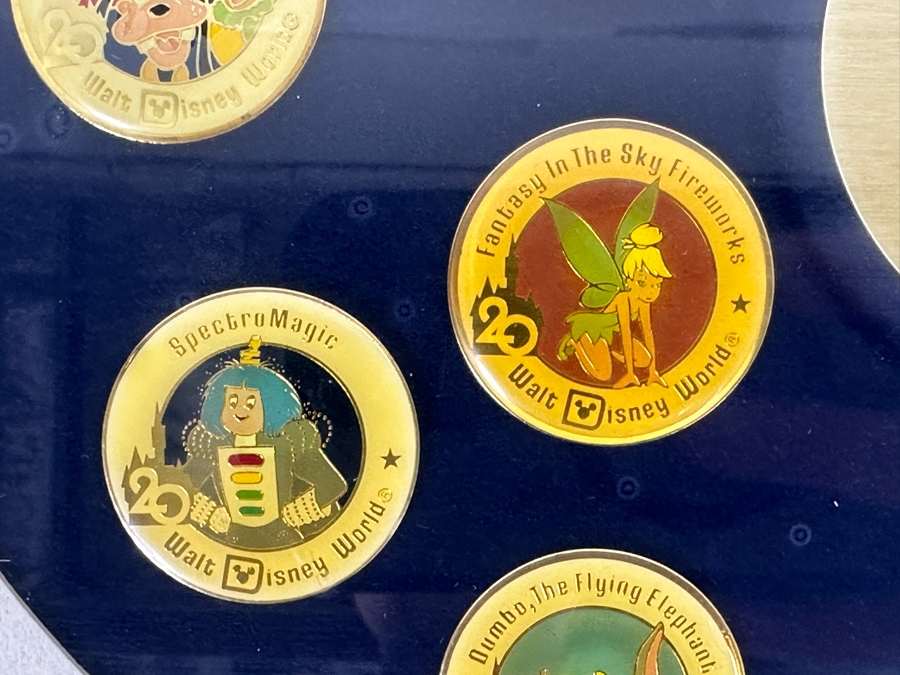 Walt Disney World Pin Set 1991 Commemorating The 20th Anniversary Of Walt Disney World 15 X 12 [Photo 6]