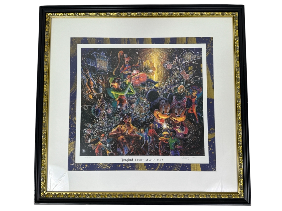 1997 Signed Light Magic Parade Litho By Charles Boyer Signed And Numbered 108 Of 300 17.5 X 16.5 Framed 28.5 X 27 [Photo 2]