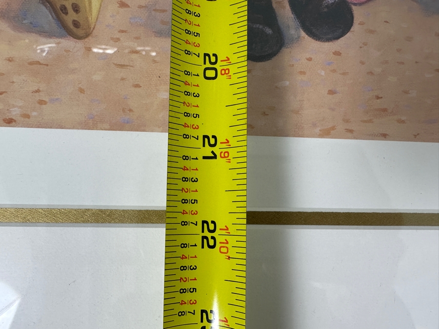 Signed Disneyland '45 Years Of Magic' Charles Boyer Print 2000 Signed Lower Right By Charles Boyer 19 X 22 Framed 29 X 31.5 [Photo 12]