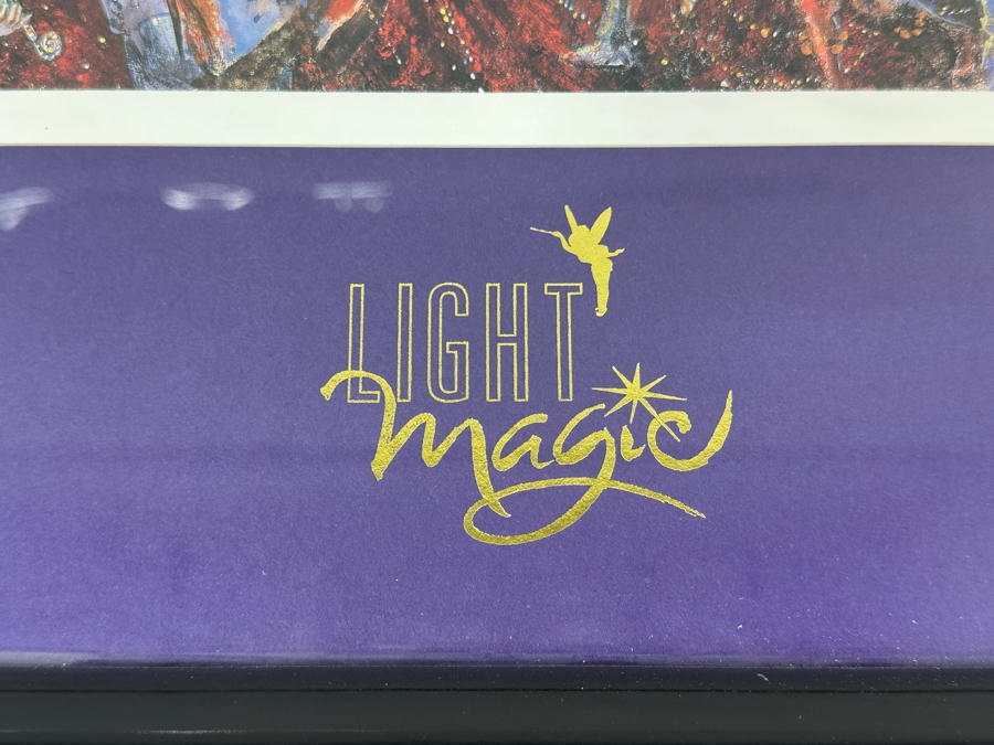 Light Magic Parade Poster By Charles Boyer 1997 Commemorating The Opening Year Framed 28 X 26 [Photo 9]
