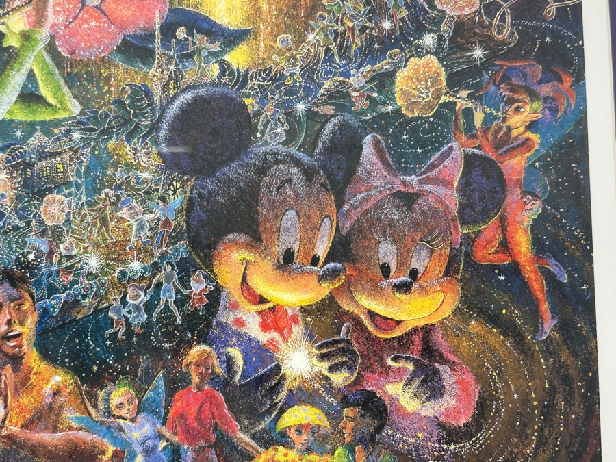 Light Magic Parade Poster By Charles Boyer 1997 Commemorating The Opening Year Framed 28 X 26 [Photo 5]