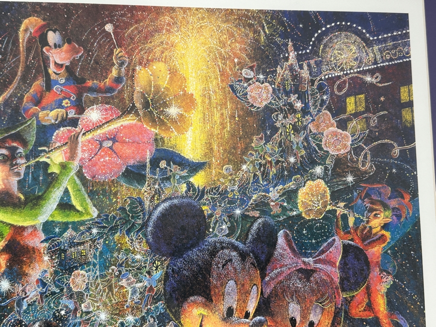 Light Magic Parade Poster By Charles Boyer 1997 Commemorating The Opening Year Framed 28 X 26 [Photo 6]