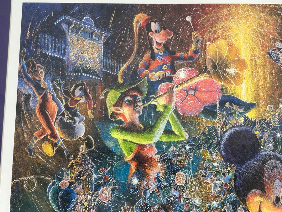 Light Magic Parade Poster By Charles Boyer 1997 Commemorating The Opening Year Framed 28 X 26 [Photo 7]
