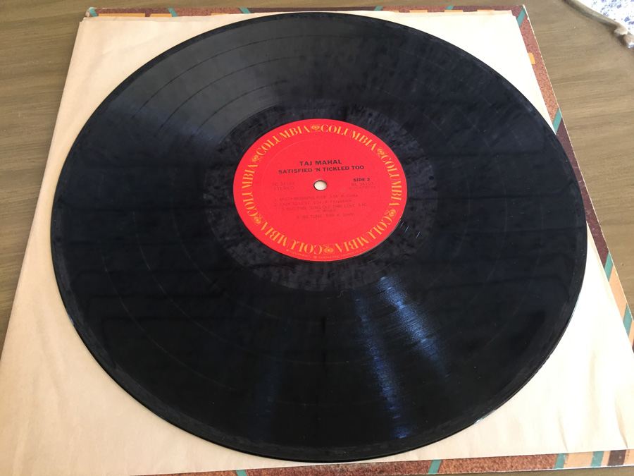 Taj Mahal ‎- Satisfied 'N Tickled Too - Columbia ‎- PC 34103 - PROMO [Photo 6]