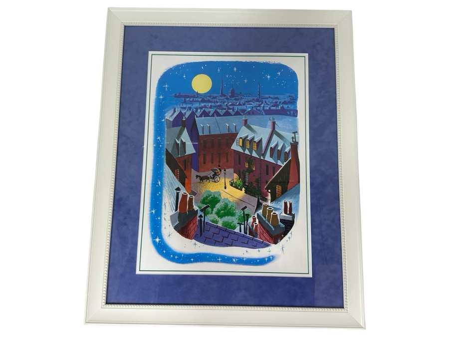 Peter Pan Storybook Print Art From The Children's Storybooks, Little Golden Book Framed 23 X 29 [Photo 2]