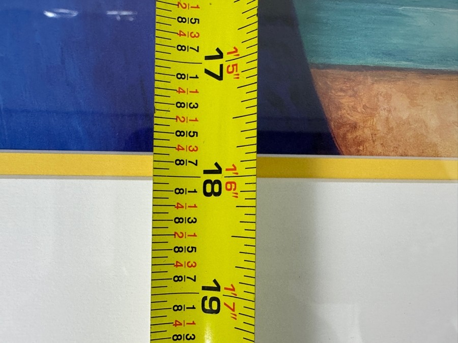 Goofy Lithograph By Peter Emmerick From The 2000 Disneyland Character Of The Month Series 14 X 18 Framed 22.5 X 27 [Photo 10]