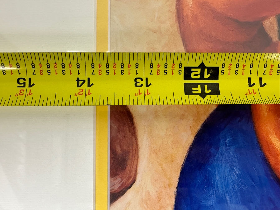 Goofy Lithograph By Peter Emmerick From The 2000 Disneyland Character Of The Month Series 14 X 18 Framed 22.5 X 27 [Photo 9]