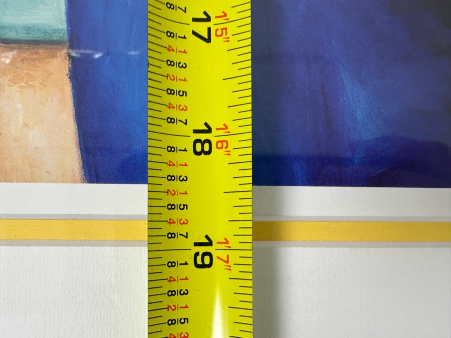 Goofy Lithograph By Peter Emmerick From The 2000 Disneyland Character Of The Month Series 14 X 18 Framed 22.5 X 27 [Photo 8]