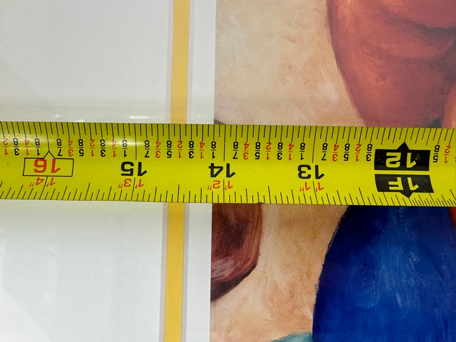 Goofy Lithograph By Peter Emmerick From The 2000 Disneyland Character Of The Month Series 14 X 18 Framed 22.5 X 27 [Photo 7]