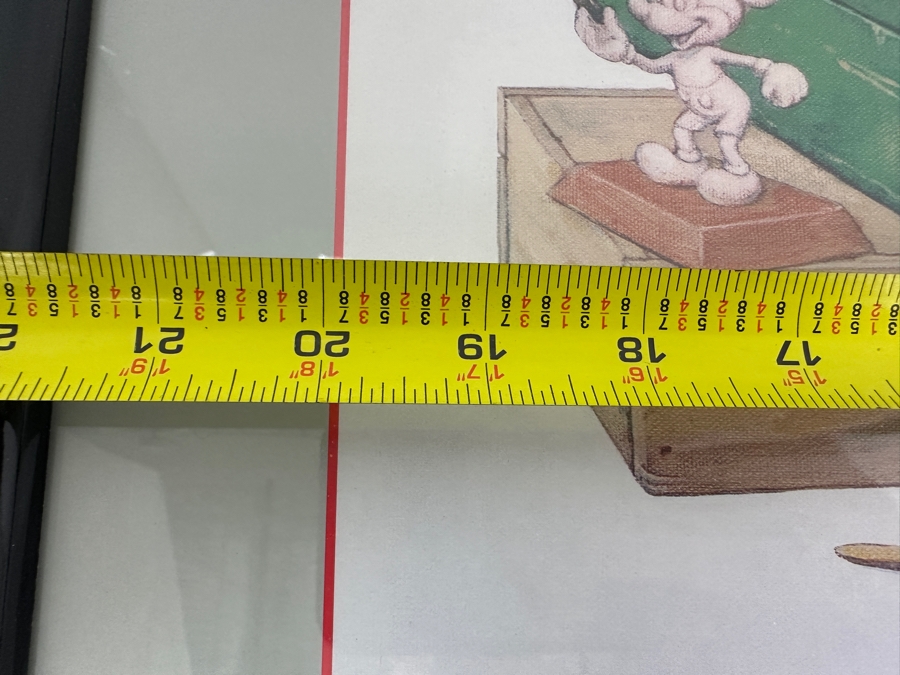 Mickey Mouse Triple Self Portrait Poster By Charles Boyer Disneyana Shop Poster Framed 25 X 35 [Photo 8]