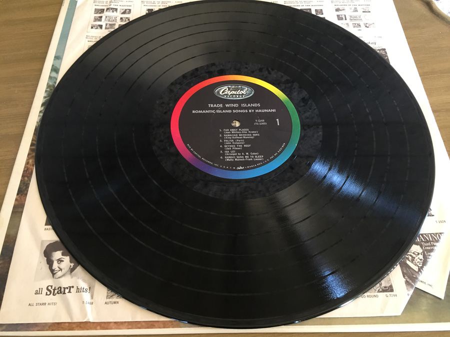 Haunani - Trade Wind Islands - Capitol Records ‎- T-1203 [Photo 3]