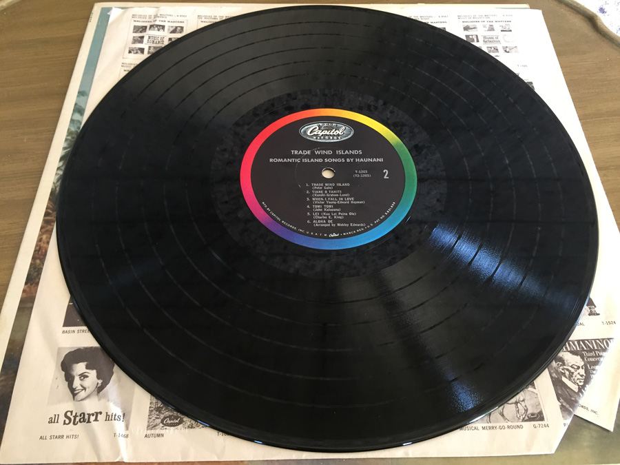 Haunani - Trade Wind Islands - Capitol Records ‎- T-1203 [Photo 5]