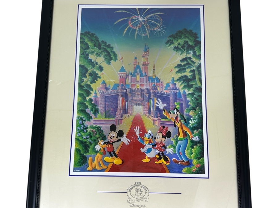 Disneyana Convention Poster - Convention Held At The Disneyland Hotel In 2001 17 X 22.5 Framed 26.5 X 32.5 [Photo 2]