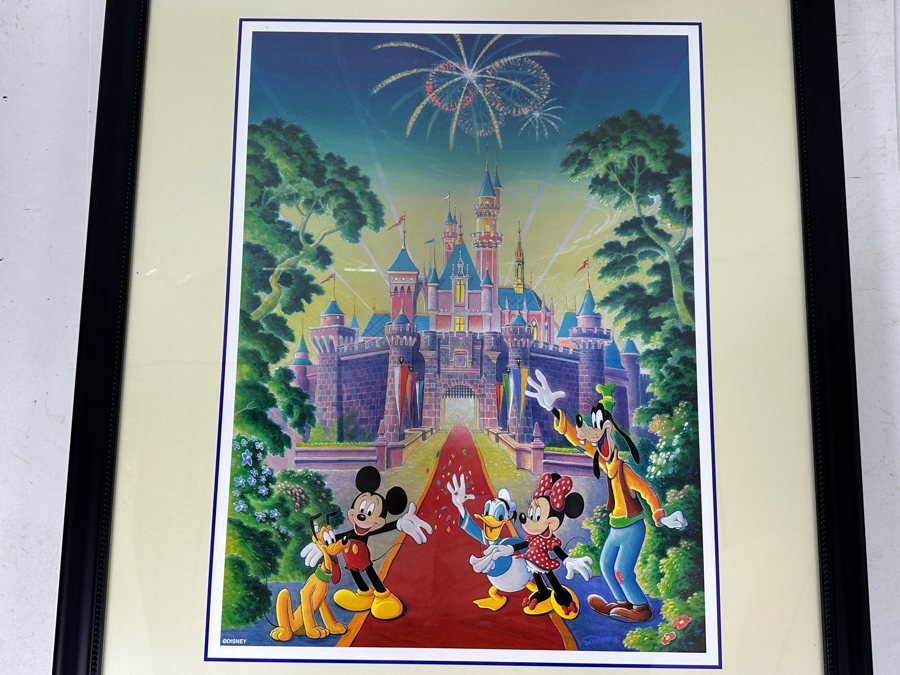 Disneyana Convention Poster - Convention Held At The Disneyland Hotel In 2001 17 X 22.5 Framed 26.5 X 32.5 [Photo 6]