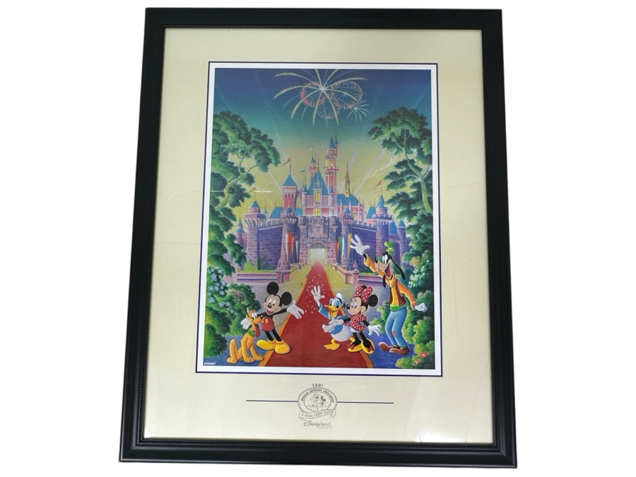 Disneyana Convention Poster - Convention Held At The Disneyland Hotel In 2001 17 X 22.5 Framed 26.5 X 32.5 [Photo 3]