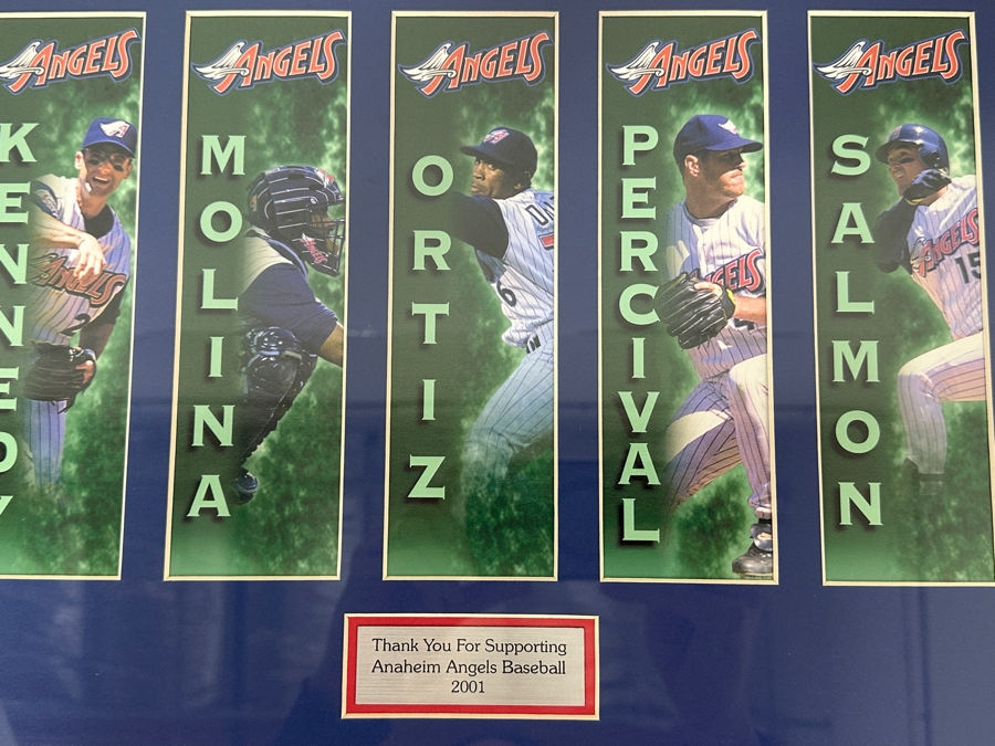 Angels Season Tickets For 2001 Framed 42 X 14 [Photo 2]