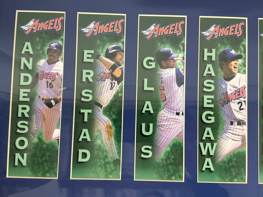 Angels Season Tickets For 2001 Framed 42 X 14 [Photo 3]