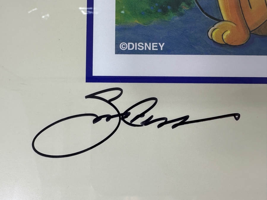 Signed Disneyana Convention Poster By Randy Souders 2001 Hand Signed By Randy Souders 17 X 22.5 Framed 26.5 X 32.5 [Photo 5]