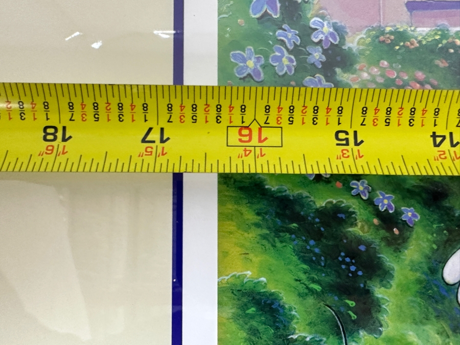 Signed Disneyana Convention Poster By Randy Souders 2001 Hand Signed By Randy Souders 17 X 22.5 Framed 26.5 X 32.5 [Photo 8]