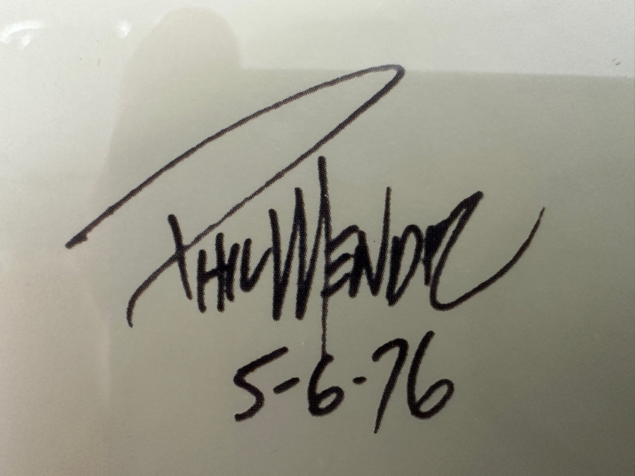 Dumbo Disney Gallery Poster By Phil Mendez 1992 Sold Exclusively At The Disney Gallery At Disneyland Framed 25.5 X 37.5 [Photo 4]