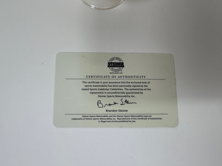 Signed Duke Snider Autographed MLB Baseball With Certificate Of Authenticity (COA) [Photo 7]