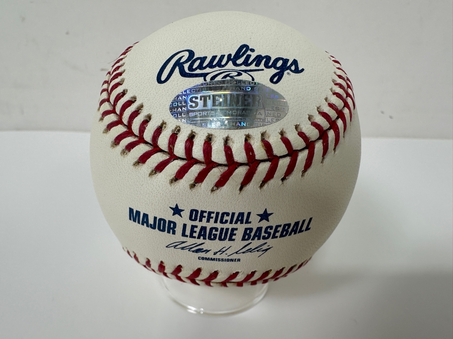 Signed Duke Snider Autographed MLB Baseball With Certificate Of Authenticity (COA) [Photo 5]