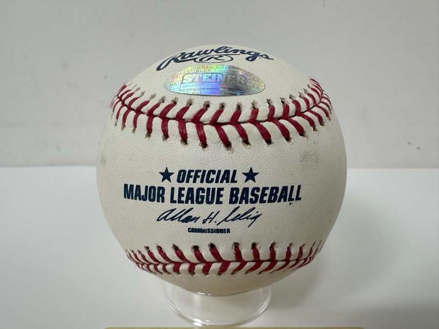 Signed Nolan Ryan Autographed MLB Baseball With Certificate Of Authenticity (COA) [Photo 4]