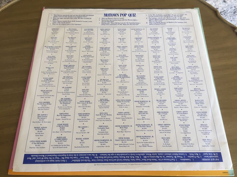 Endless Love: Motown's Greatest Love Songs - Tamla Motown ‎- 5385ML [Photo 3]