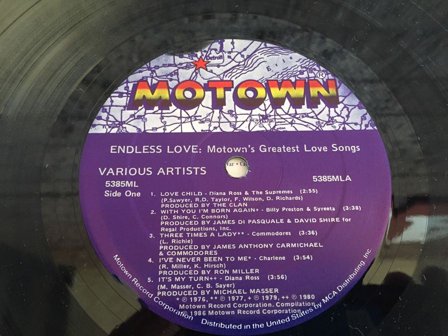 Endless Love: Motown's Greatest Love Songs - Tamla Motown ‎- 5385ML [Photo 5]