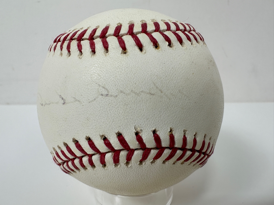 Signed Duke Snider Autographed MLB Baseball With Certificate Of Authenticity (COA) [Photo 4]