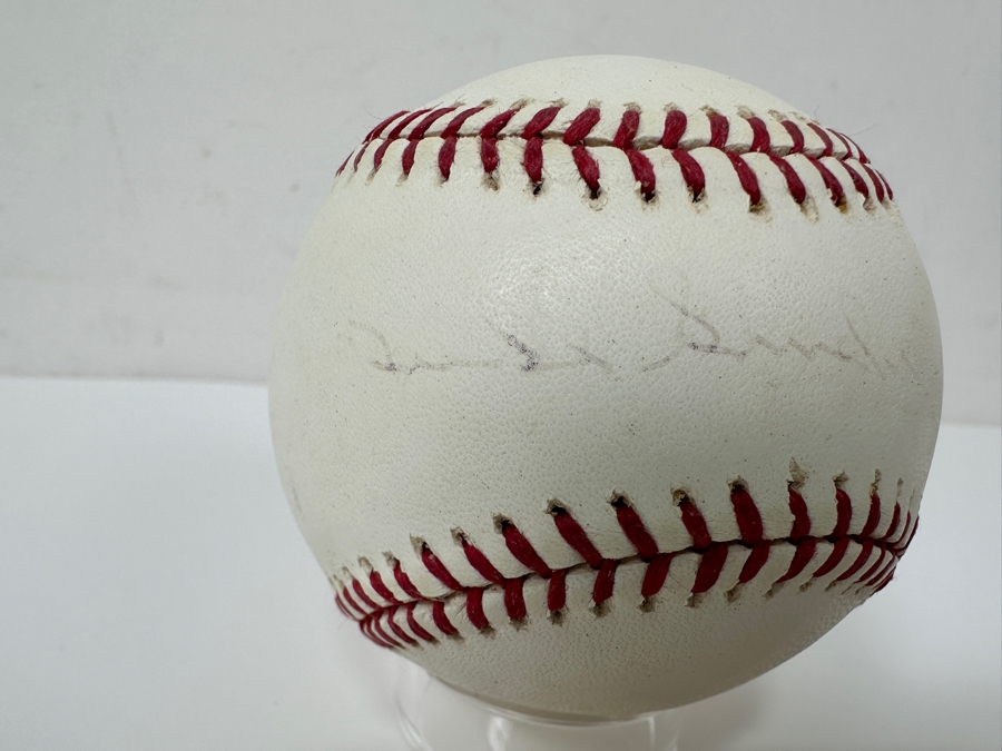 Signed Duke Snider Autographed MLB Baseball With Certificate Of Authenticity (COA) [Photo 3]