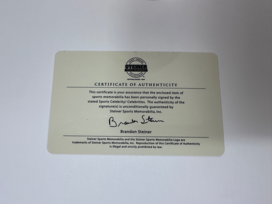 Signed Duke Snider Autographed MLB Baseball With Certificate Of Authenticity (COA) [Photo 7]