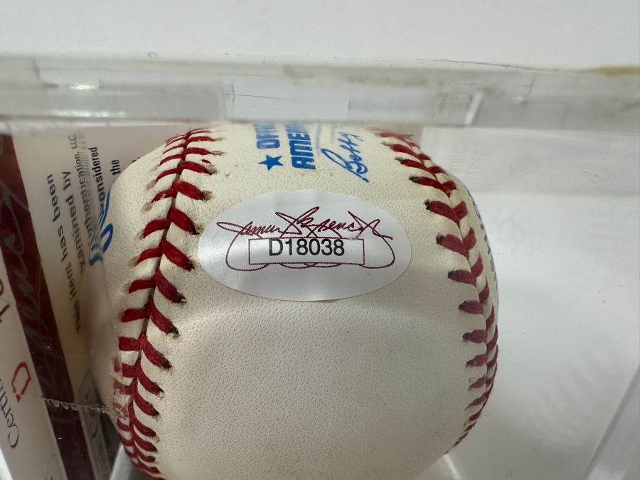 Signed Dennis Eckersley Autographed MLB Baseball With Certificate Of Authenticity (COA) [Photo 6]