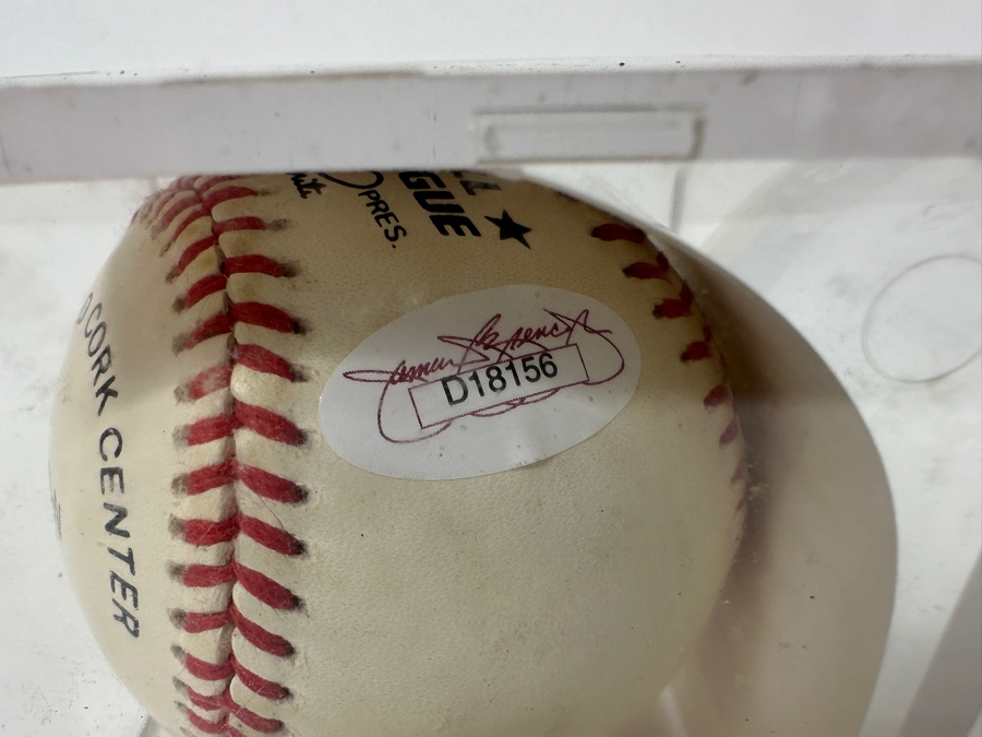 Signed Billy Williams Autographed MLB Baseball With Certificate Of Authenticity (COA) [Photo 7]