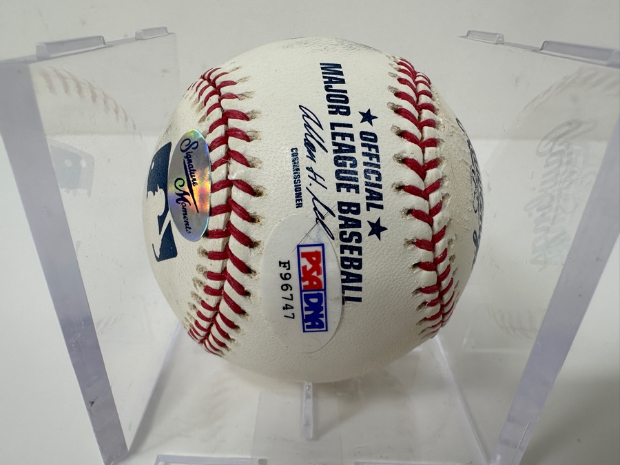 Signed Andrew Jones Autographed MLB Baseball With Certificate Of Authenticity (COA) [Photo 5]