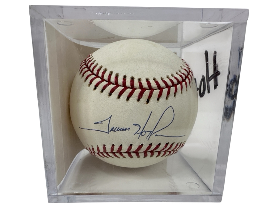 Signed Trevor Hoffman Autographed MLB Baseball With Certificate Of Authenticity (COA)