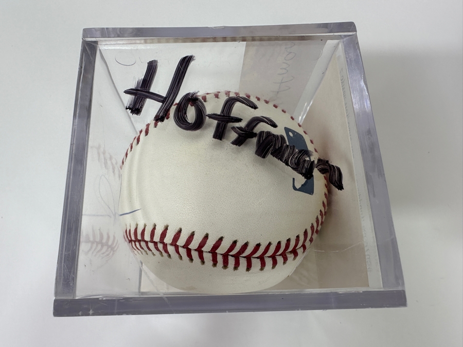 Signed Trevor Hoffman Autographed MLB Baseball With Certificate Of Authenticity (COA) [Photo 8]