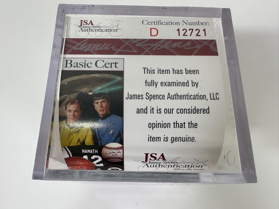 Signed Trevor Hoffman Autographed MLB Baseball With Certificate Of Authenticity (COA) [Photo 5]