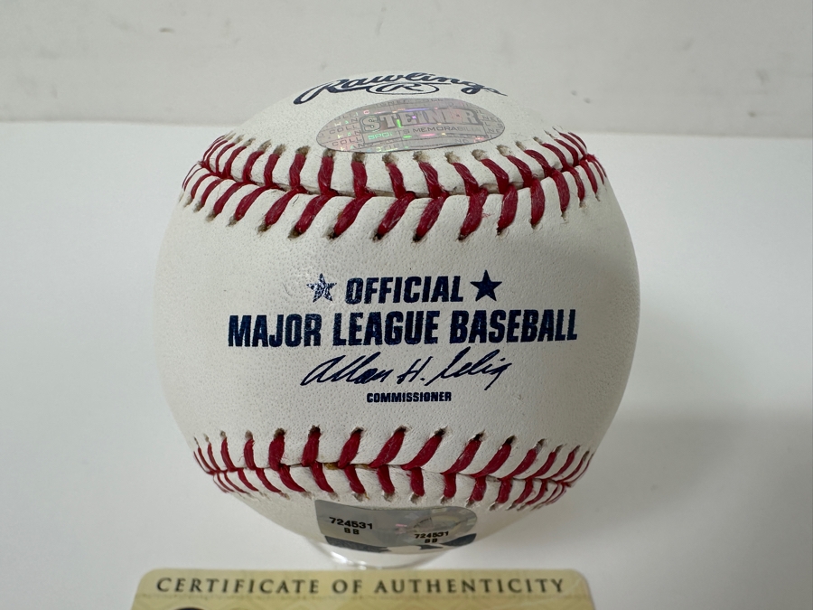 Signed Gary Carter With 'You Got To Believe' Inscription Autographed MLB Baseball With Certificate Of Authenticity (COA) [Photo 4]