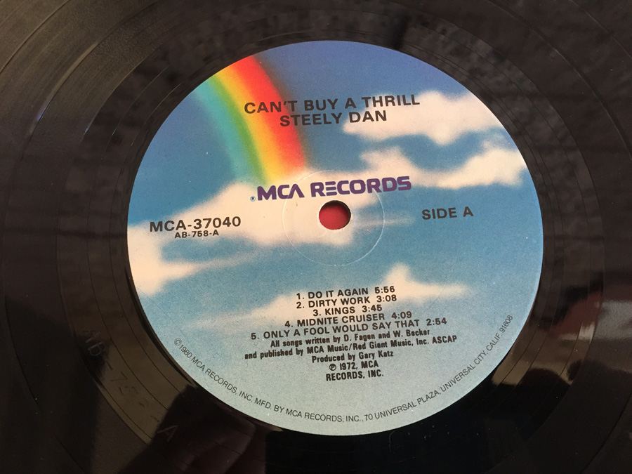 Steely Dan ‎- Can't Buy A Thrill - MCA Records ‎- MCA-37040 [Photo 4]