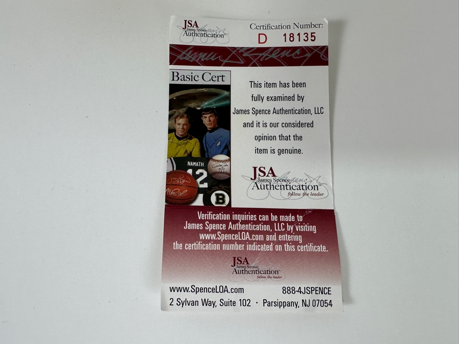 Signed Yogi Berra And Don Larsen With Inscription 'Perfect Game 10-8-56' Autographed MLB Baseball With Certificate Of Authenticity (COA) [Photo 7]