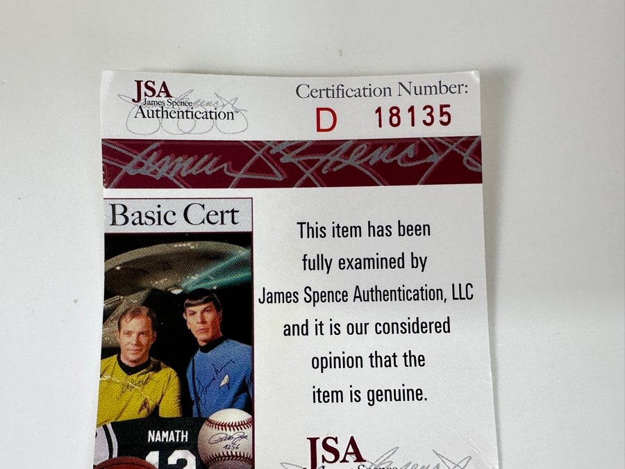 Signed Yogi Berra And Don Larsen With Inscription 'Perfect Game 10-8-56' Autographed MLB Baseball With Certificate Of Authenticity (COA) [Photo 8]