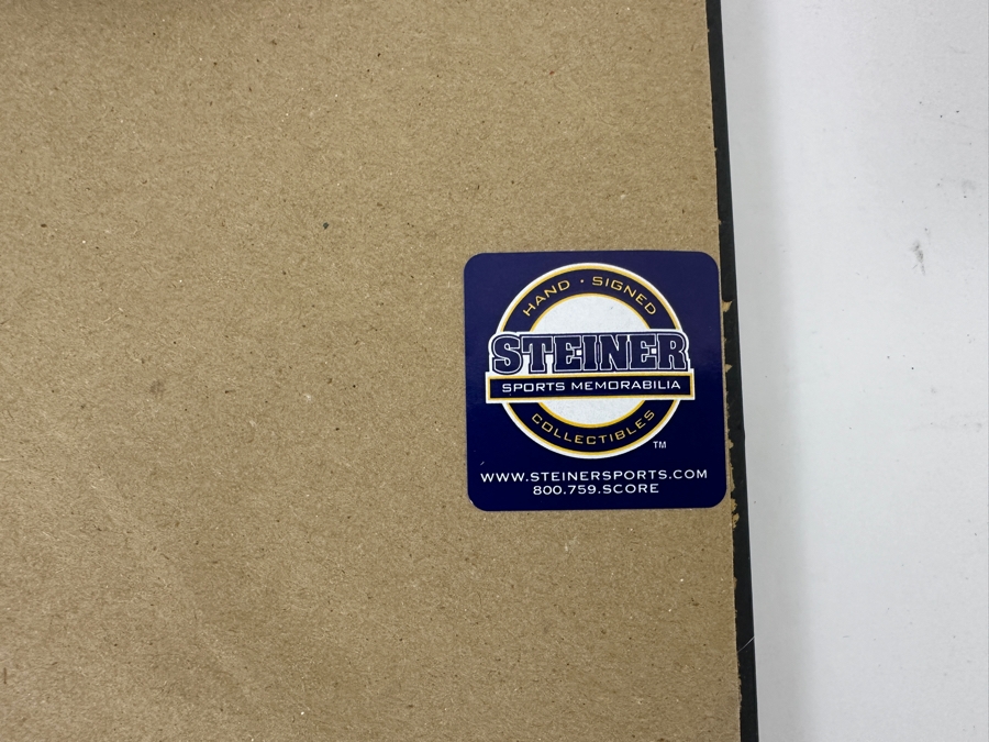 Signed Bobby Thomson MLB 'The Shot Heard Round The World' October 3, 1951 Photograph Autographed By Bobby Thomson With COA 8' X 10' Framed [Photo 9]