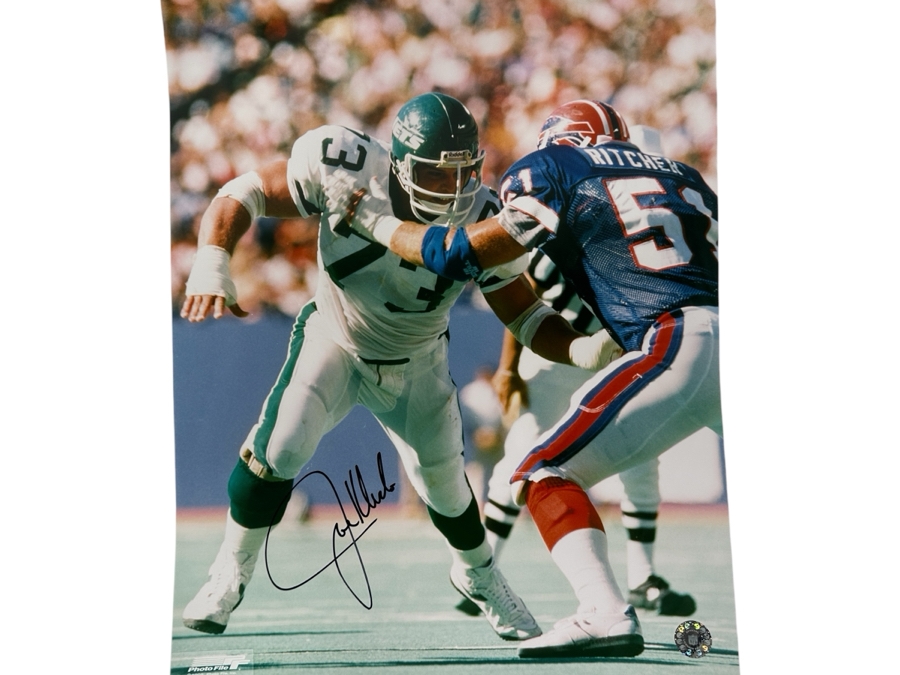 Signed Joe Klecko NY Jets NFL 16 X 20 Photograph Autographed By Joe Klecko Official NFL Licensed Product
