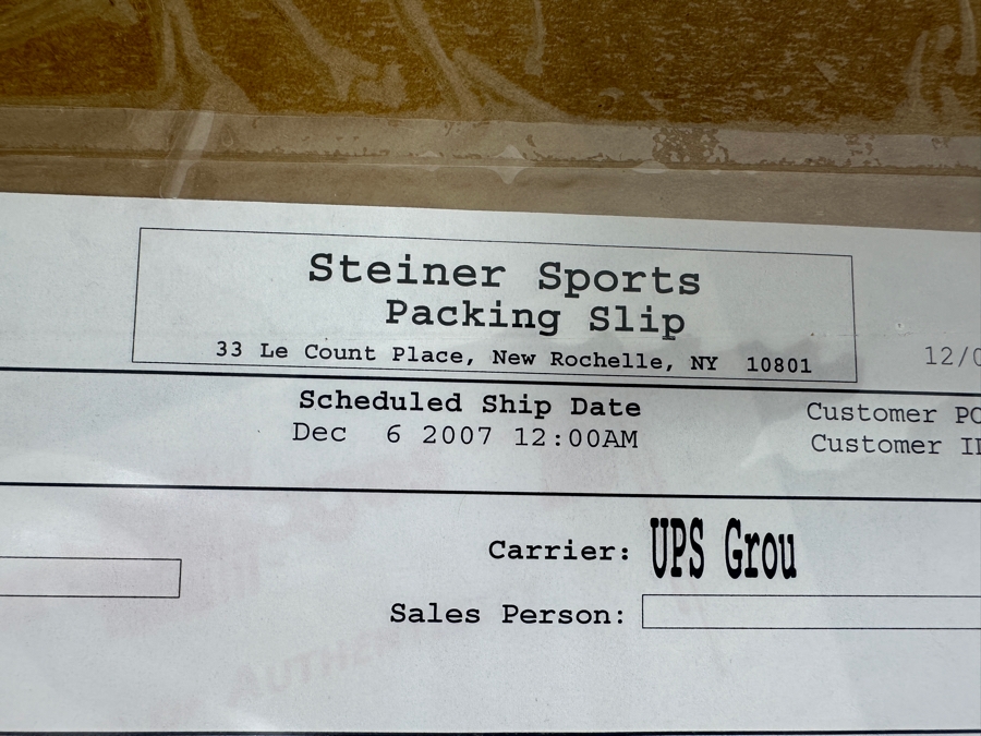 Signed Joe Klecko NY Jets NFL 16 X 20 Photograph Autographed By Joe Klecko Official NFL Licensed Product [Photo 6]