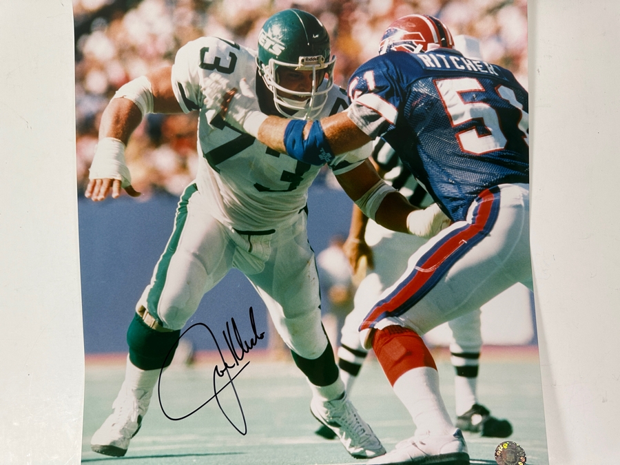 Signed Joe Klecko NY Jets NFL 16 X 20 Photograph Autographed By Joe Klecko Official NFL Licensed Product [Photo 3]
