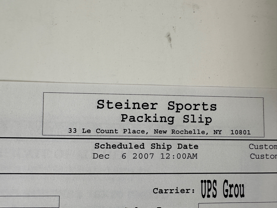 Signed Plaxico Burress NY Giants NFL 16 X 20 Photograph Autographed By Plaxico Burress With COA [Photo 8]